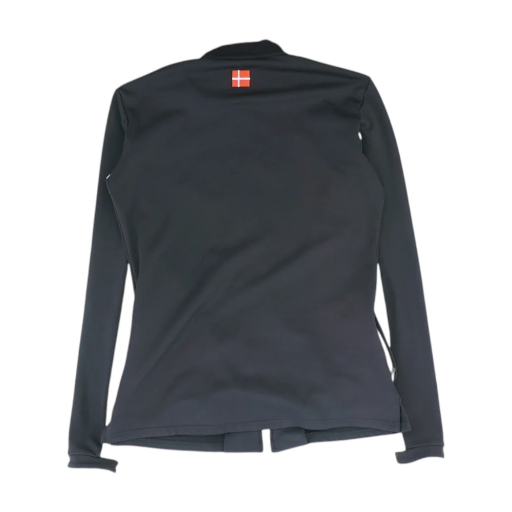 Black Solid Active Jacket - Image 2