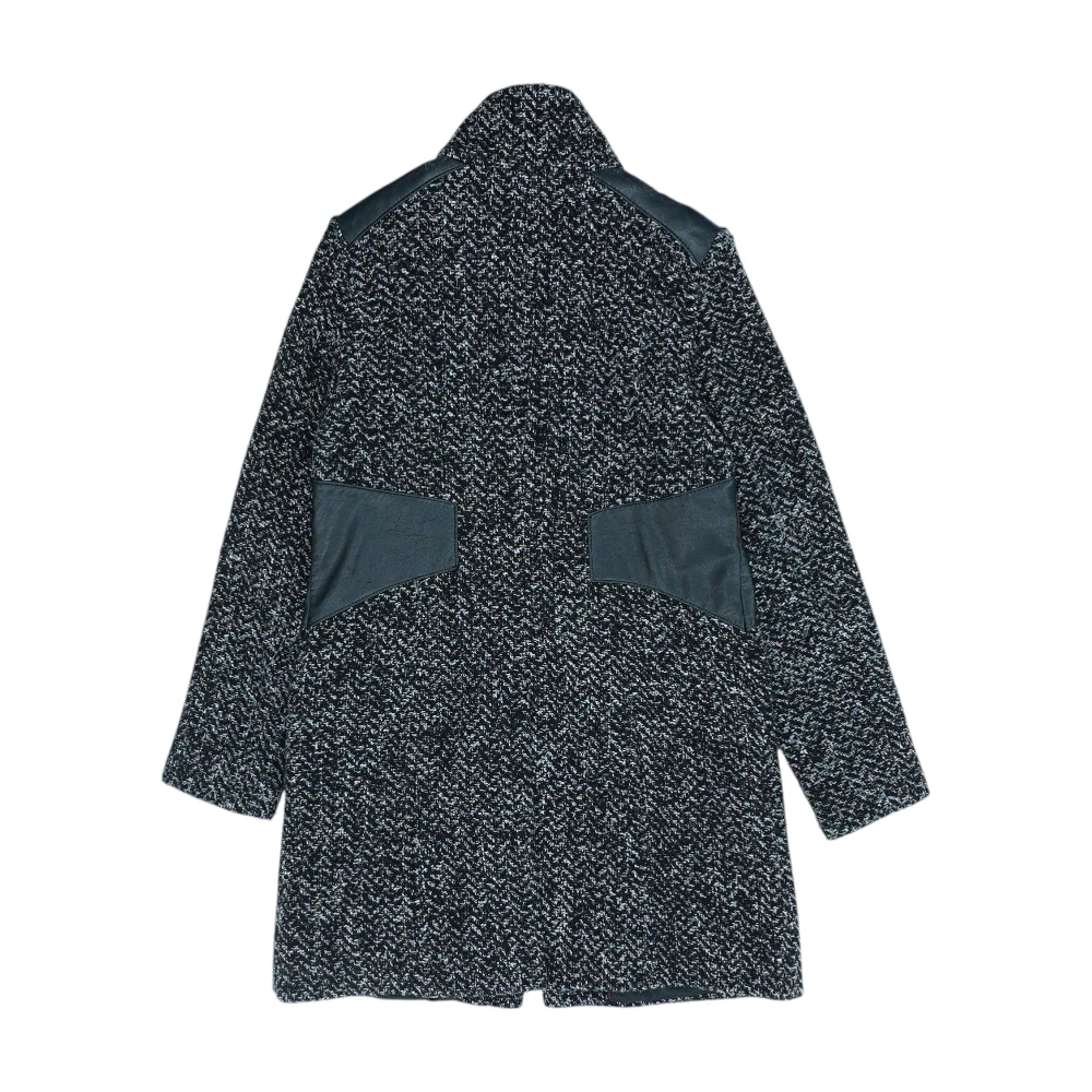 Black Print Coat - Image 2