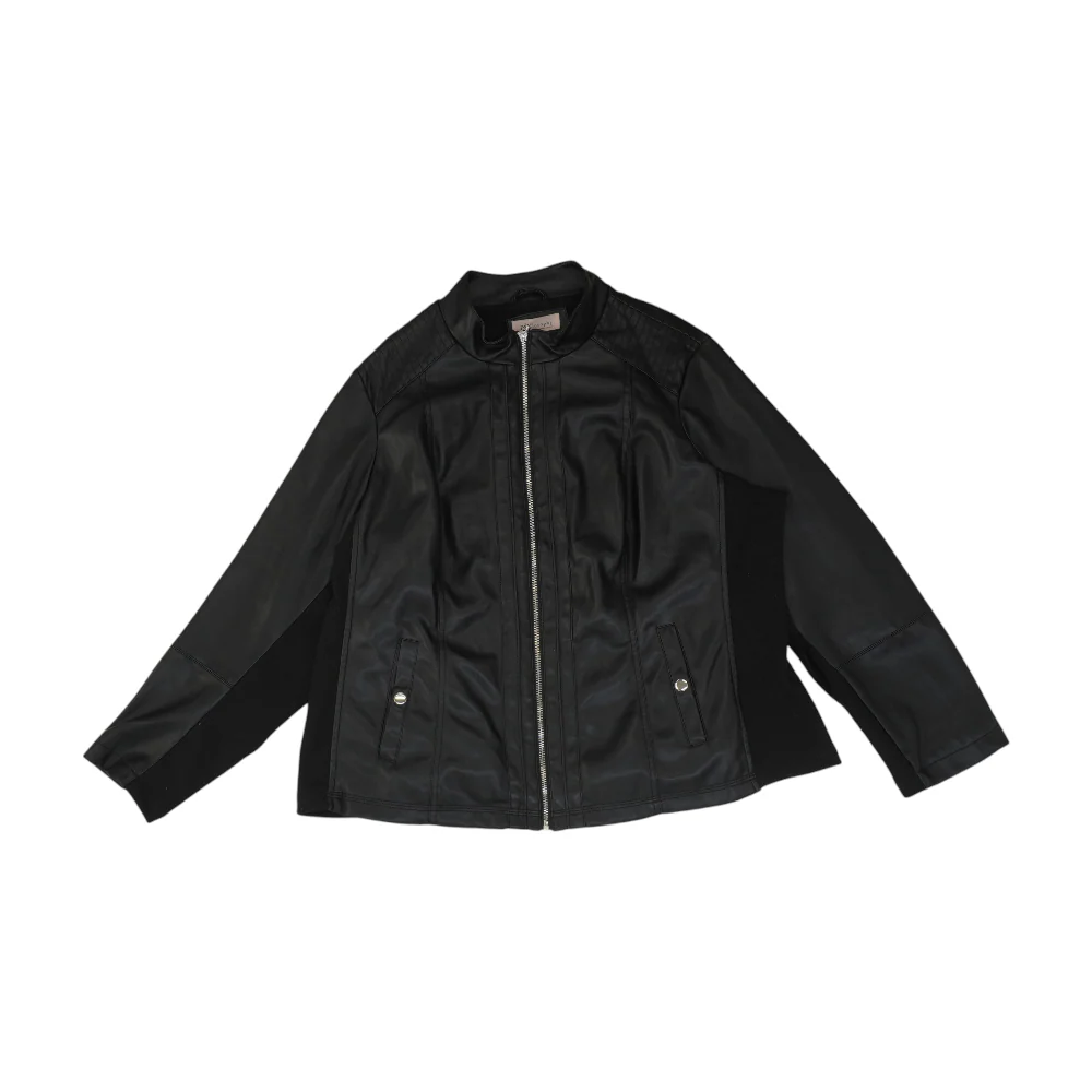 Black Plus Solid Jacket