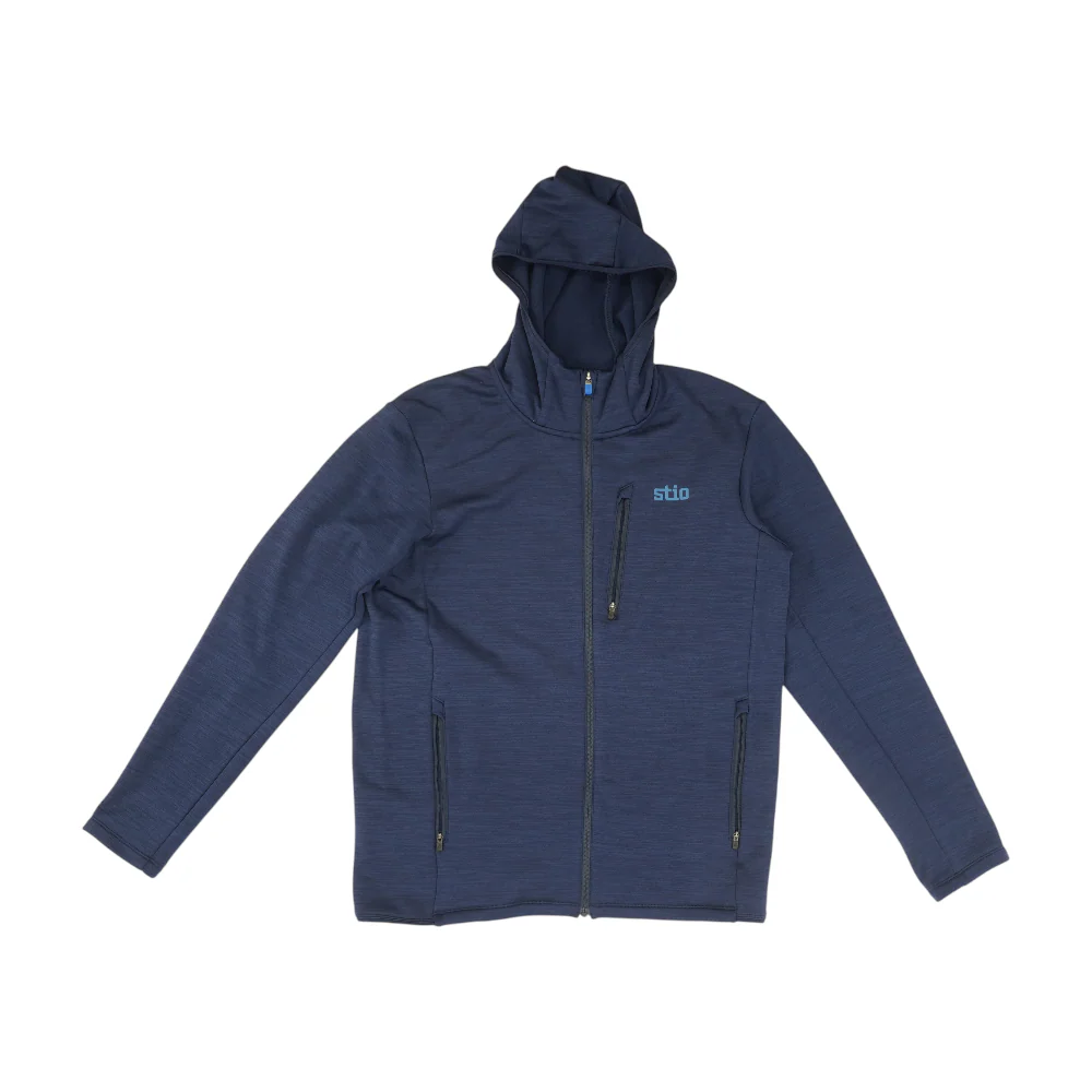 Blue Solid Active Jacket