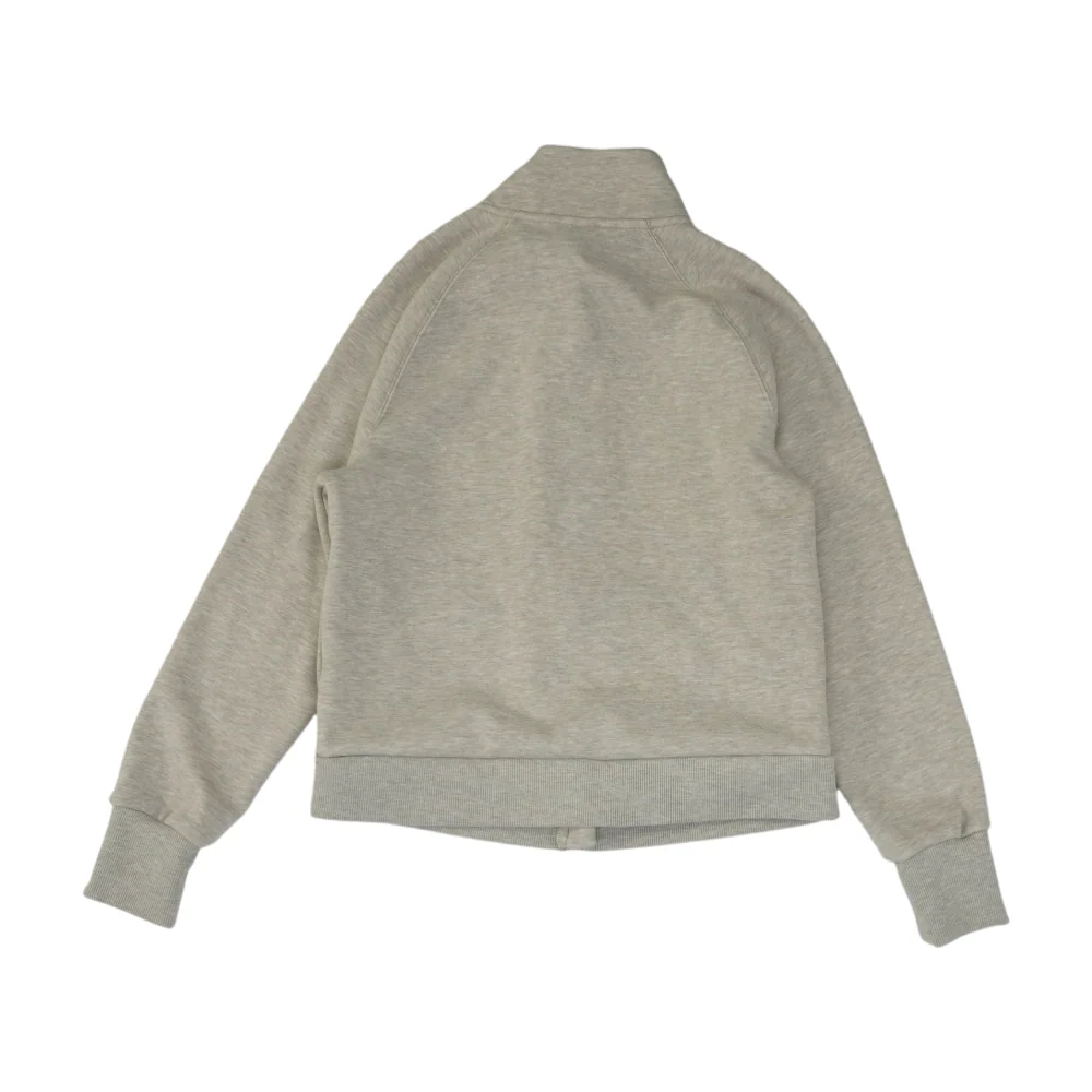 Gray Solid Active Jacket - Image 2