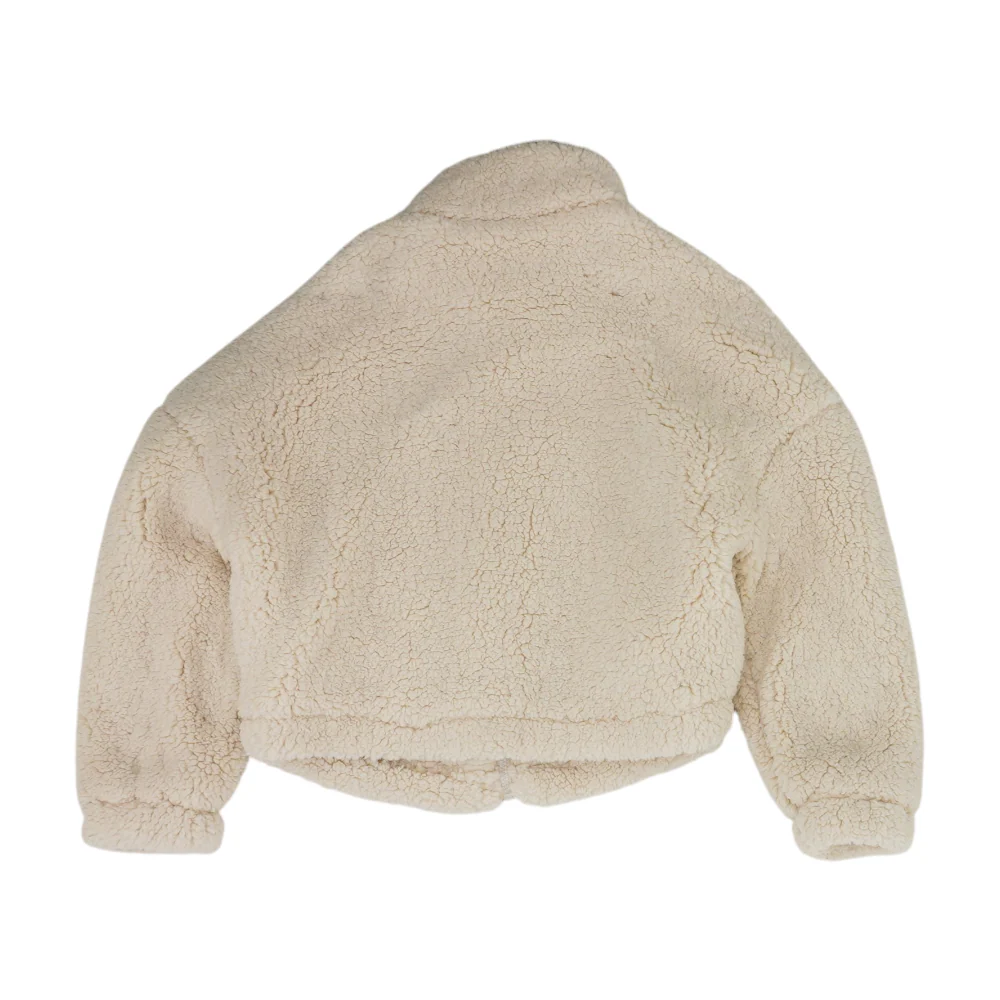 Cream Solid Jacket - Image 2