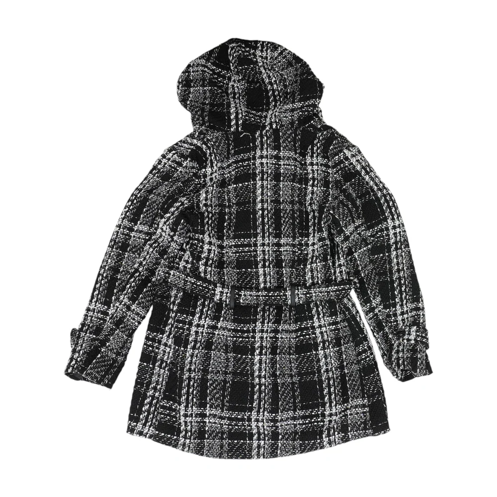 Black Plaid Coat - Image 2