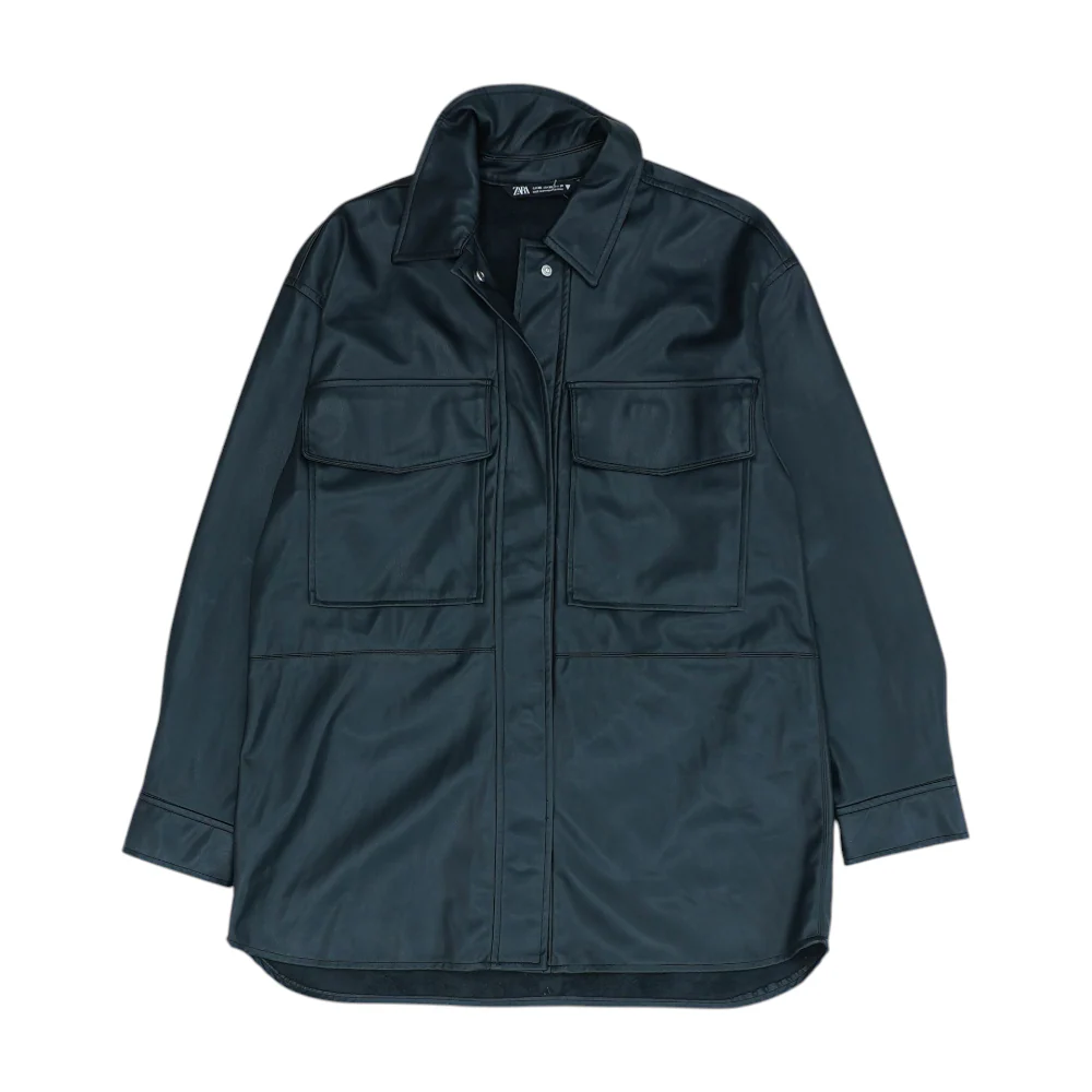 Black Solid Coat