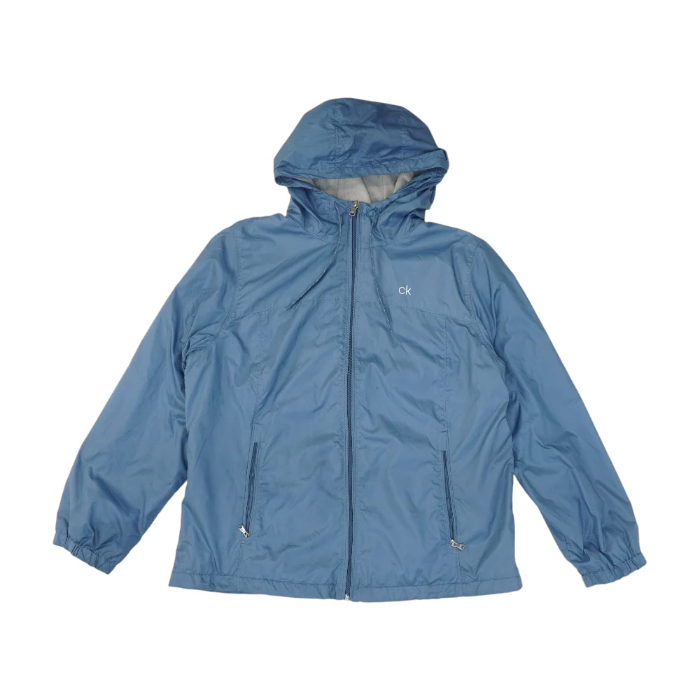 Blue Solid Jacket
