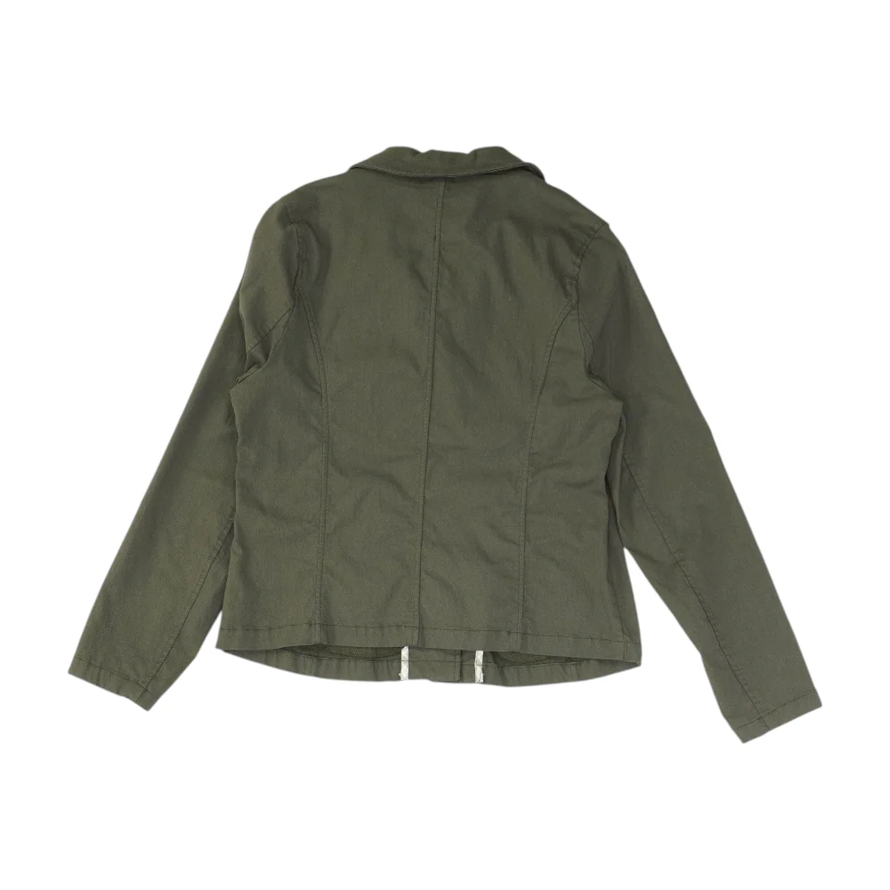 Green Solid Jacket - Image 2