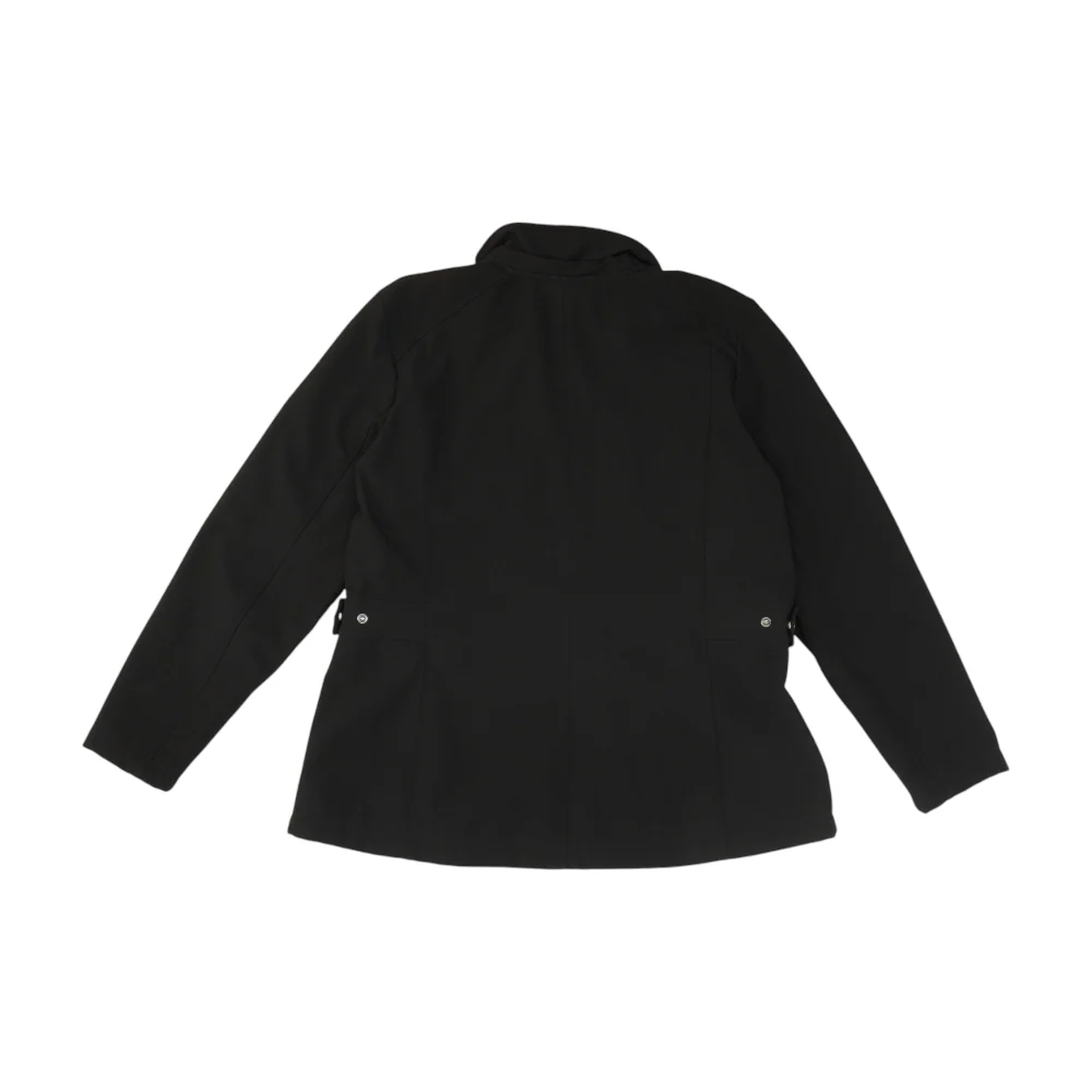 Black Solid Jacket - Image 2