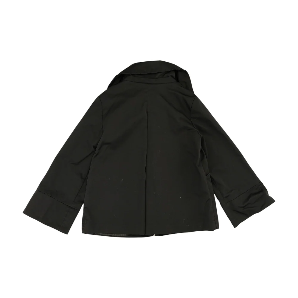 Black Solid Jacket - Image 2