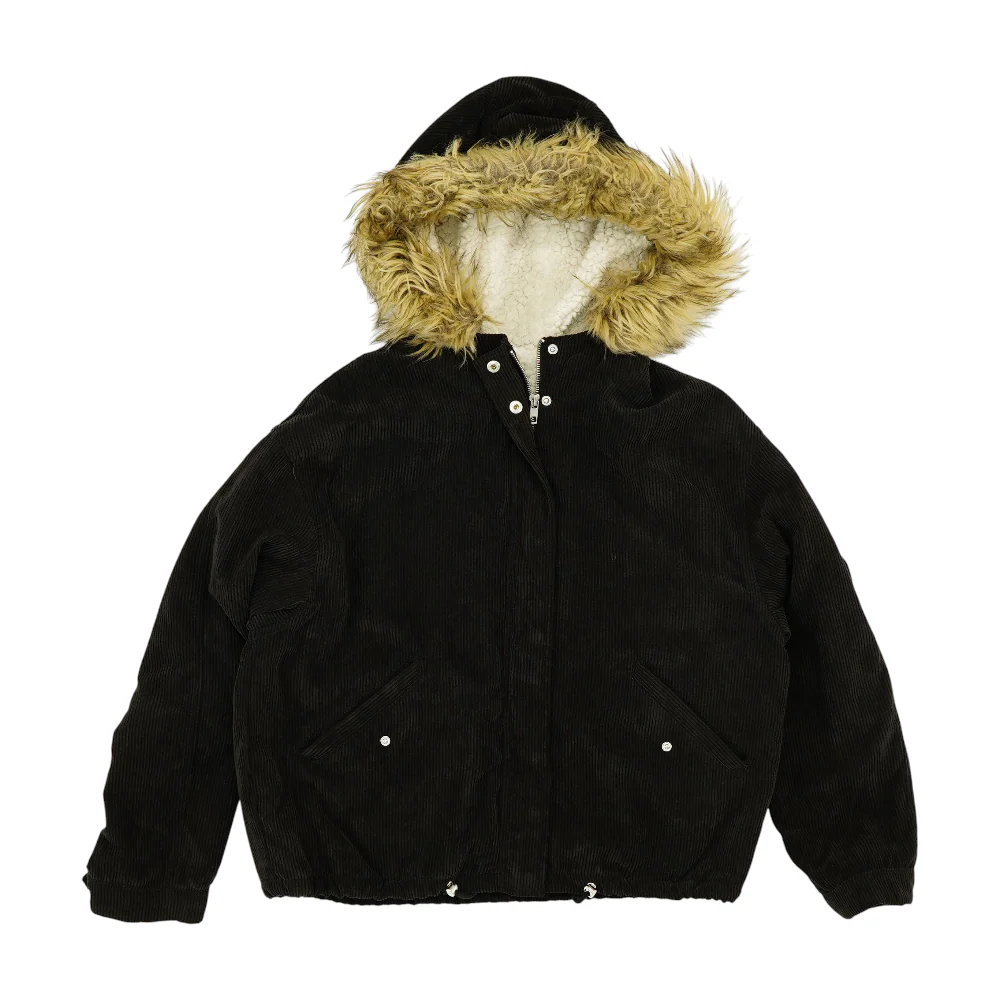 Brown Solid Jacket