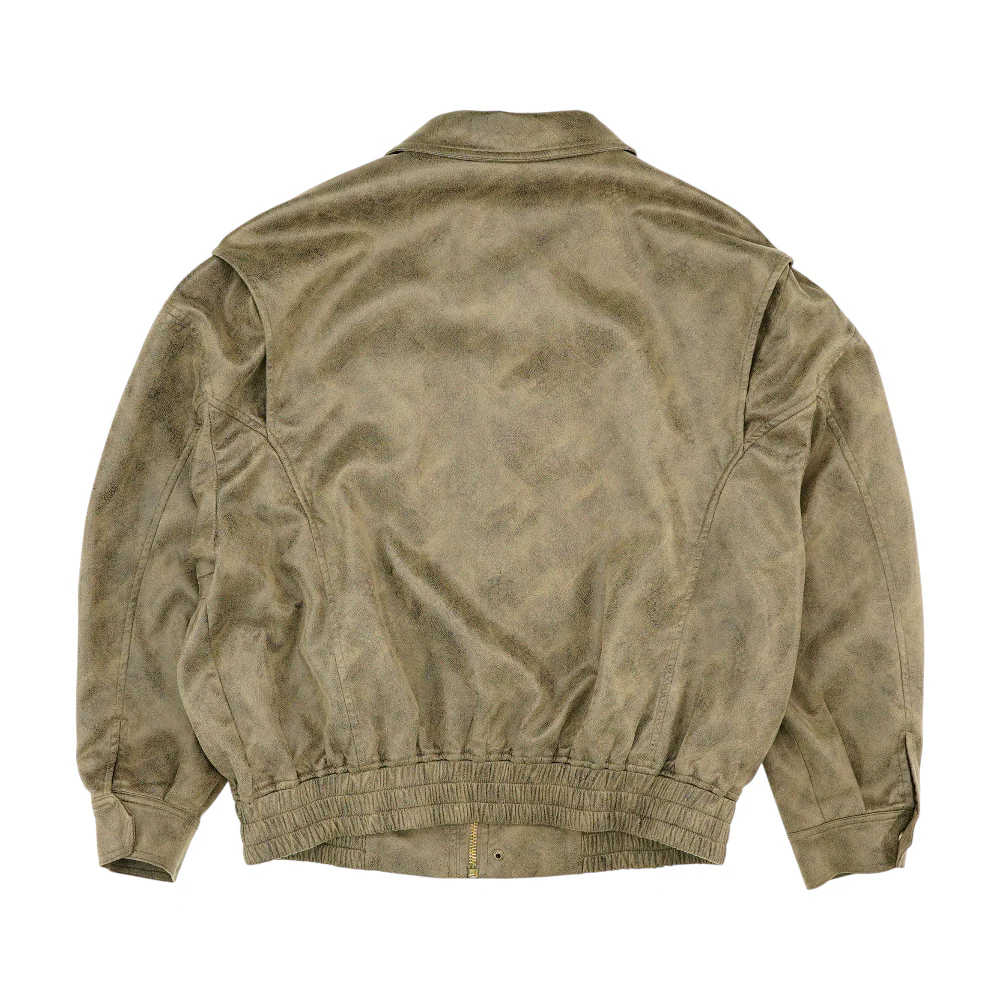 Brown Solid Jacket - Image 2