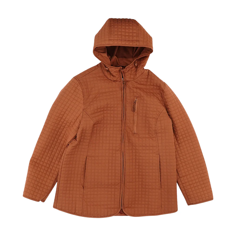 Brown Solid Jacket