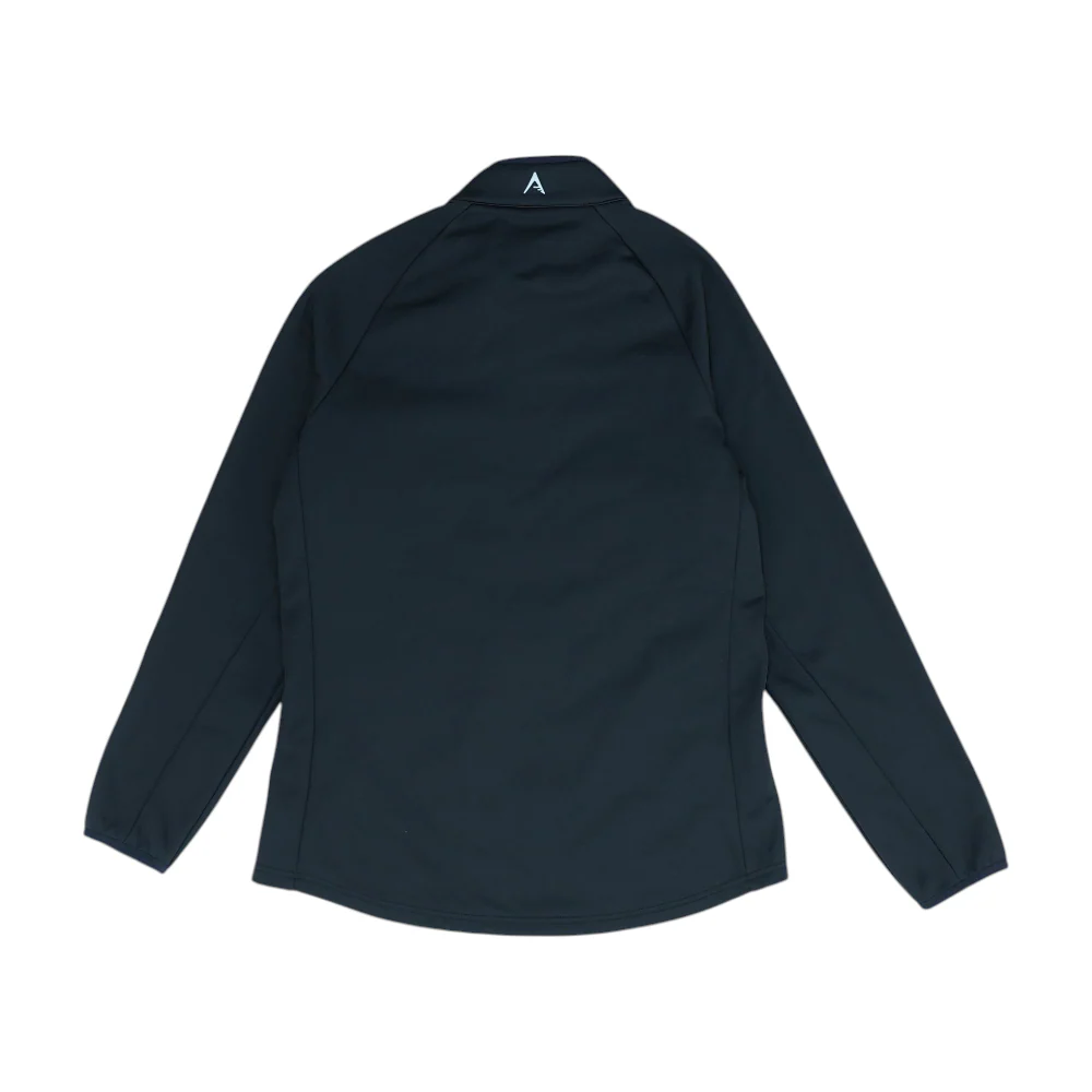 Black Golden State Warriors Solid Active Jacket - Image 2