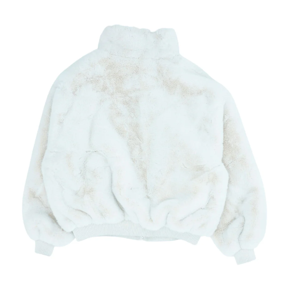 Cream Solid Jacket - Image 2