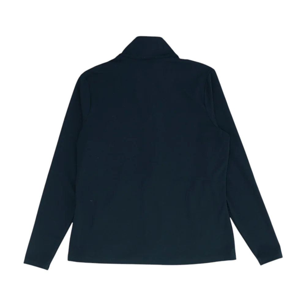 Black Solid Active Jacket - Image 2