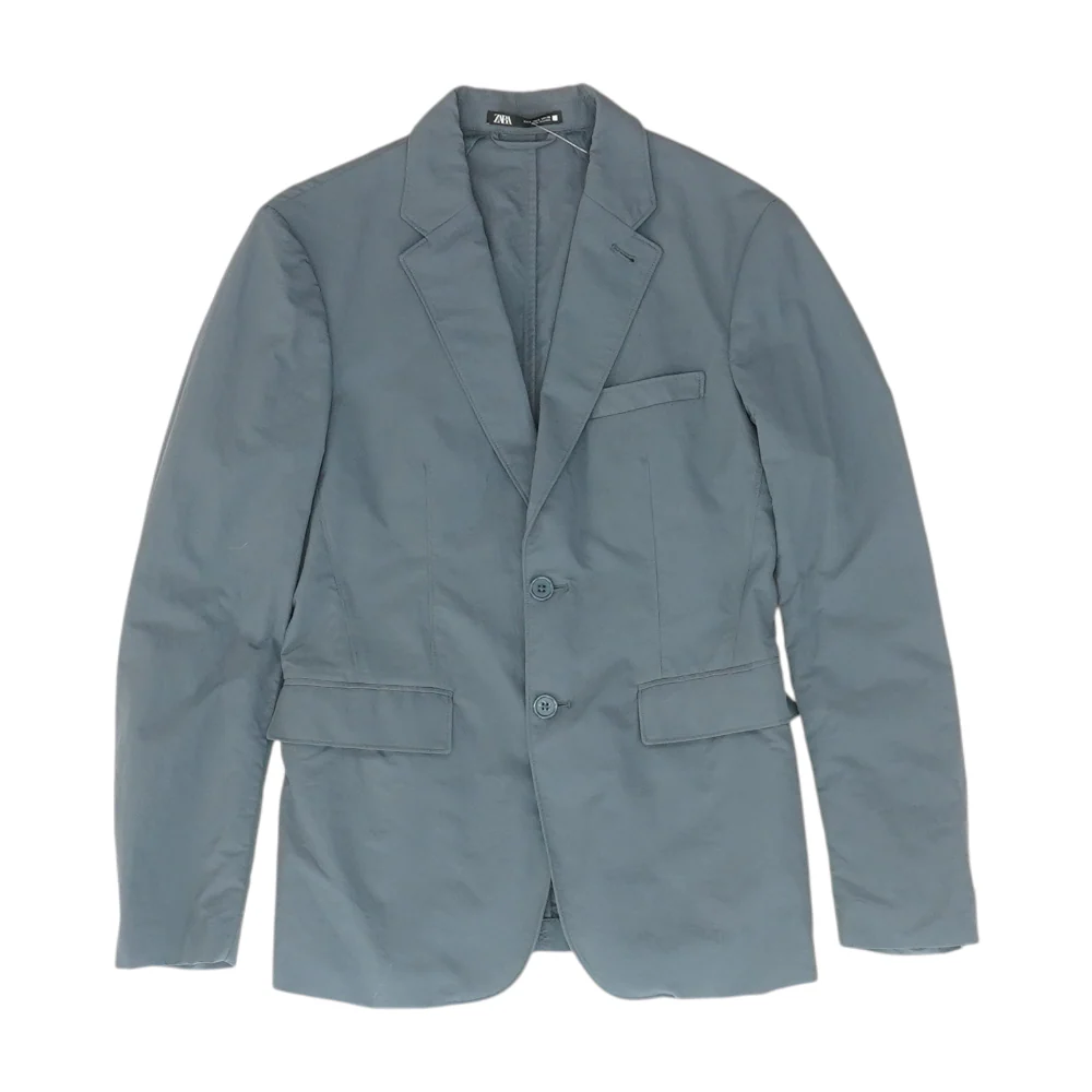 Blue Solid Jacket