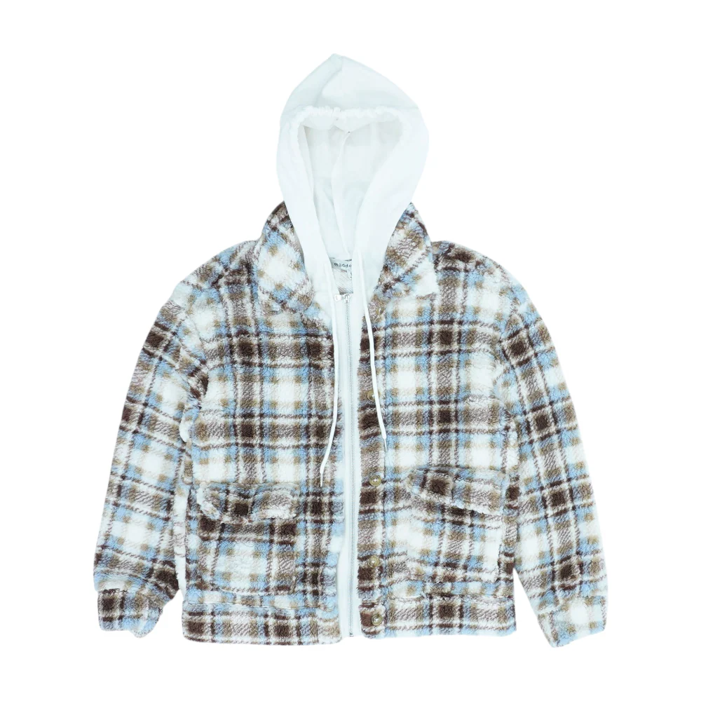 White Plaid Jacket