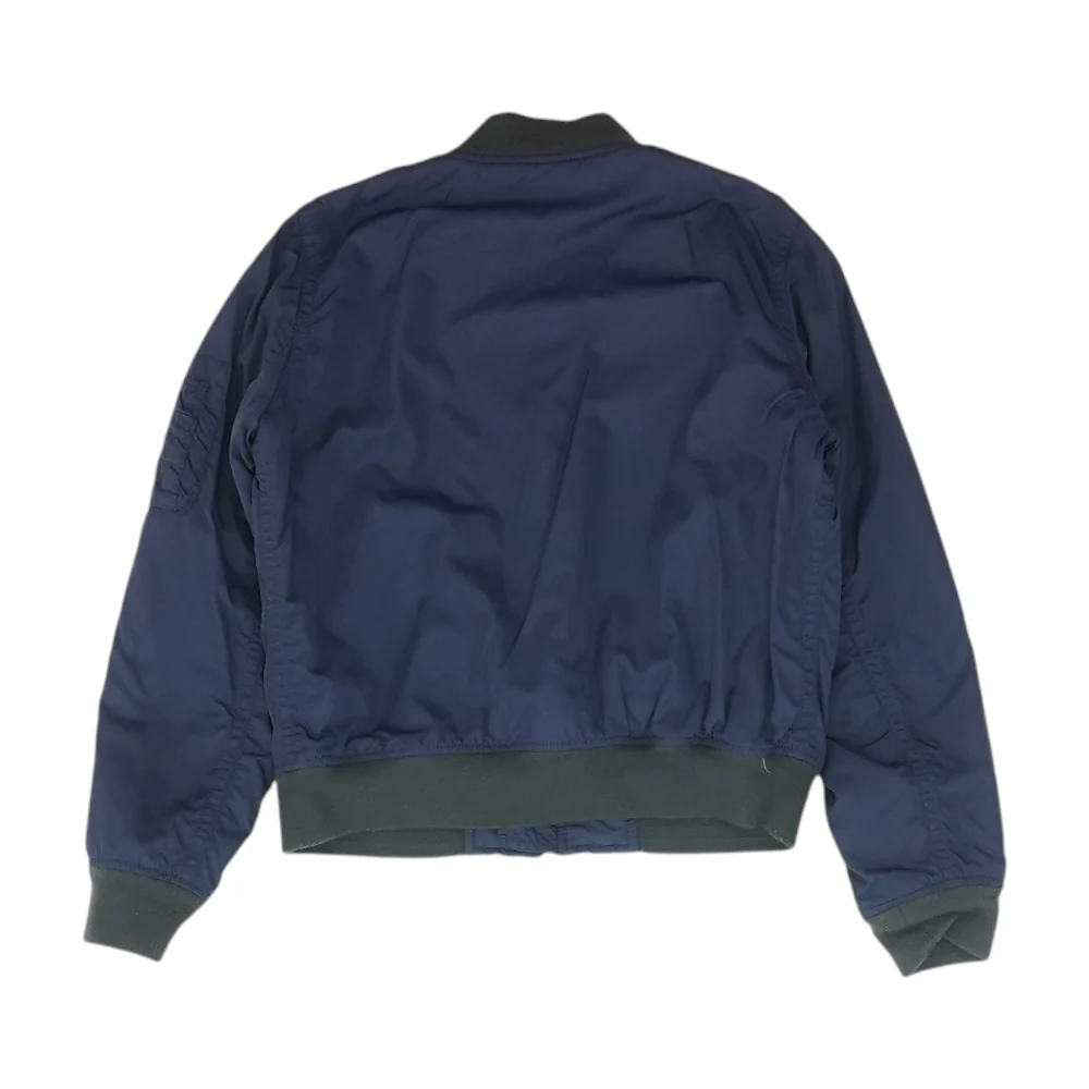 Navy Solid Jacket - Image 2