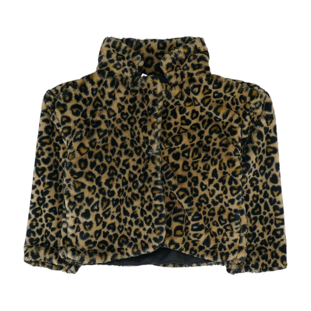Brown Animal Print Jacket