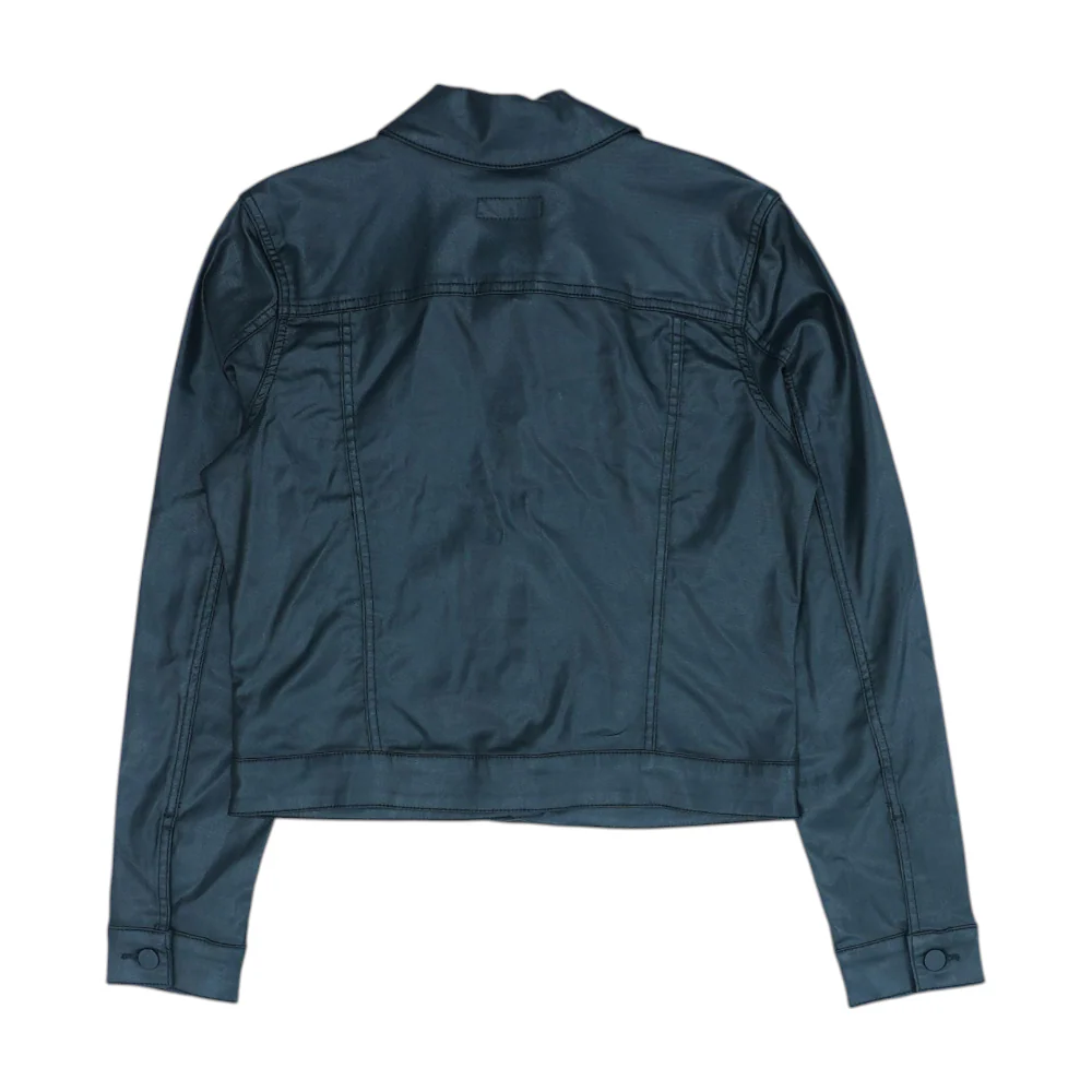 Black Solid Jacket - Image 2