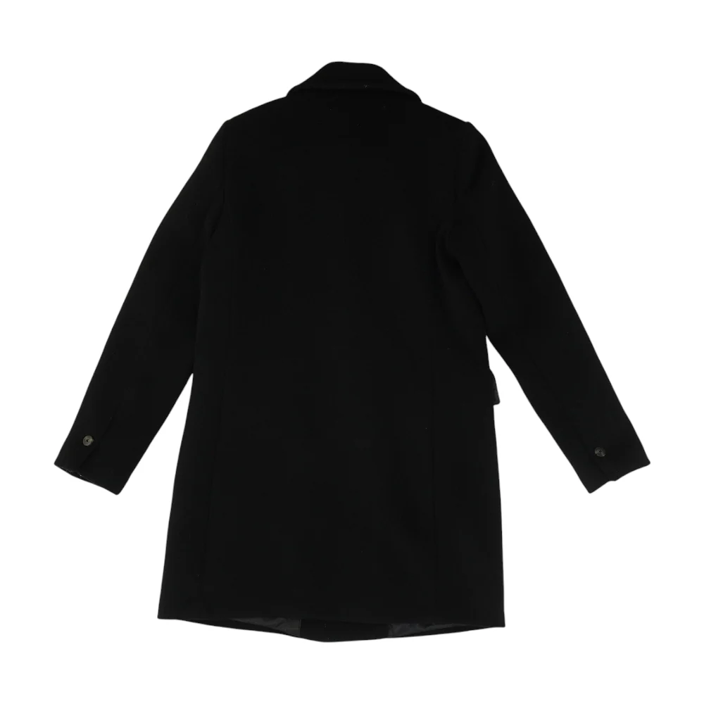 Black Solid Coat - Image 2