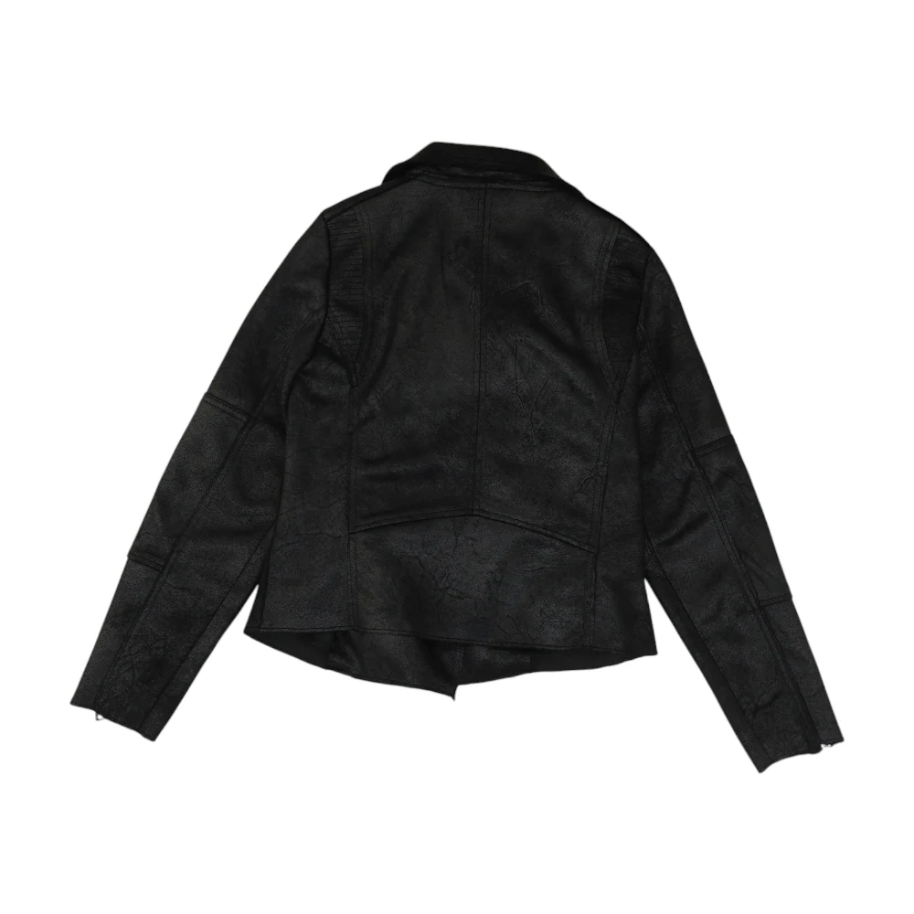 Black Solid Jacket - Image 2