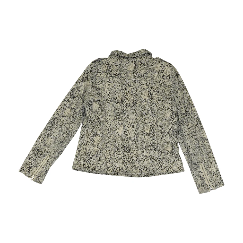 Gray Animal Print Jacket - Image 2