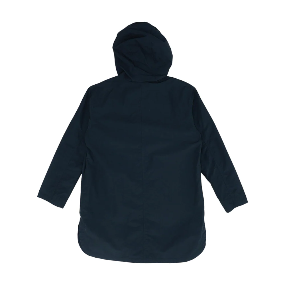 Black Solid Rain Jacket - Image 2