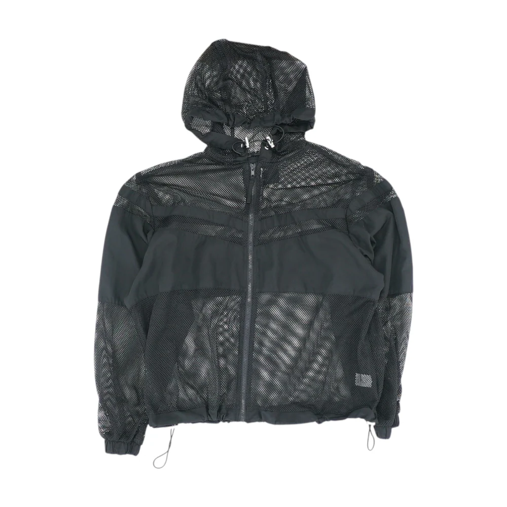Black Solid Active Jacket