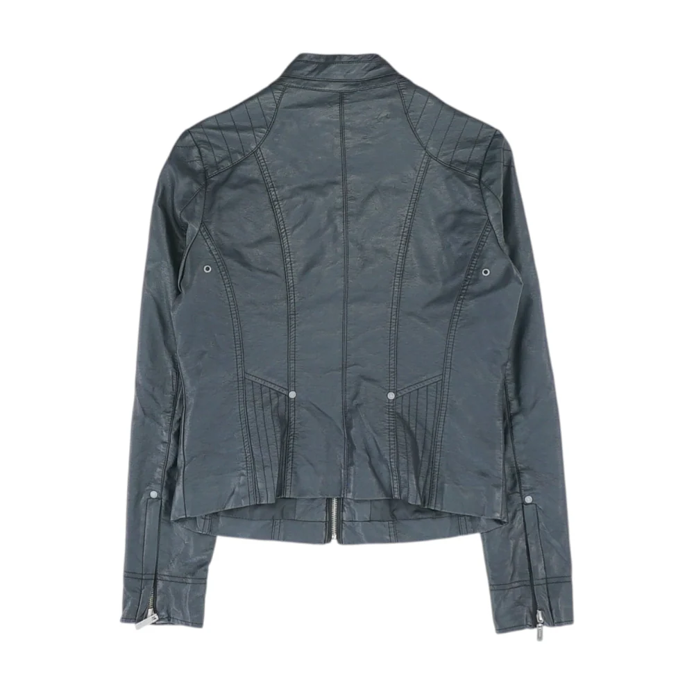Black Solid Jacket - Image 2