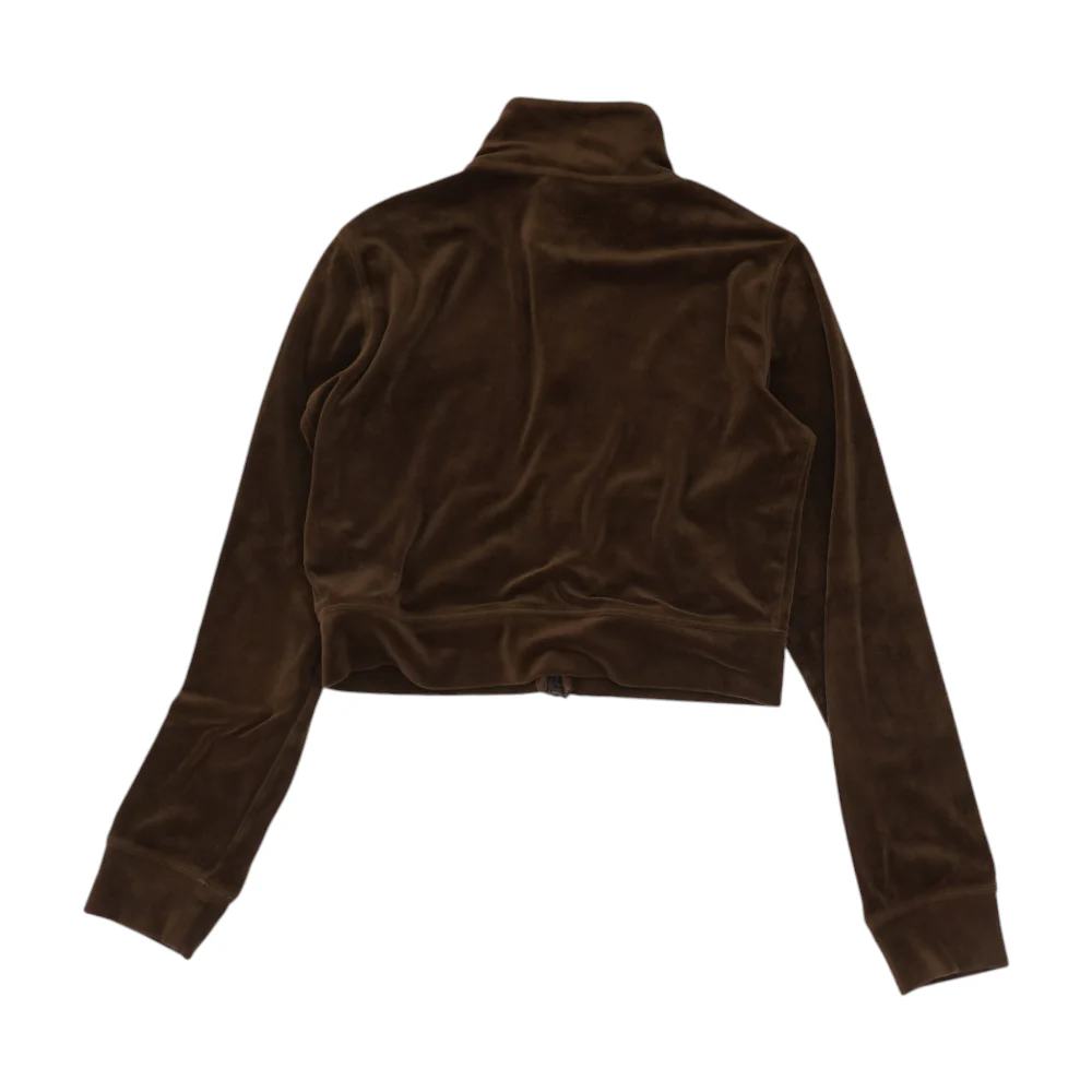 Brown Solid Active Jacket - Image 2