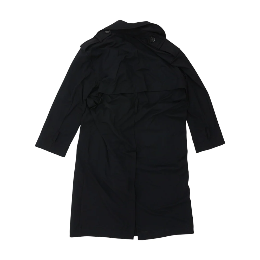 Black Solid Coat - Image 2