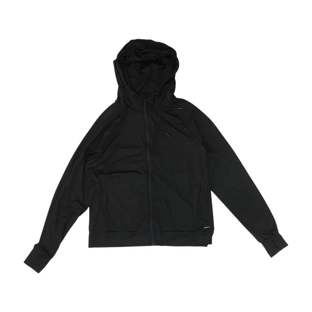 Black Solid Active Jacket