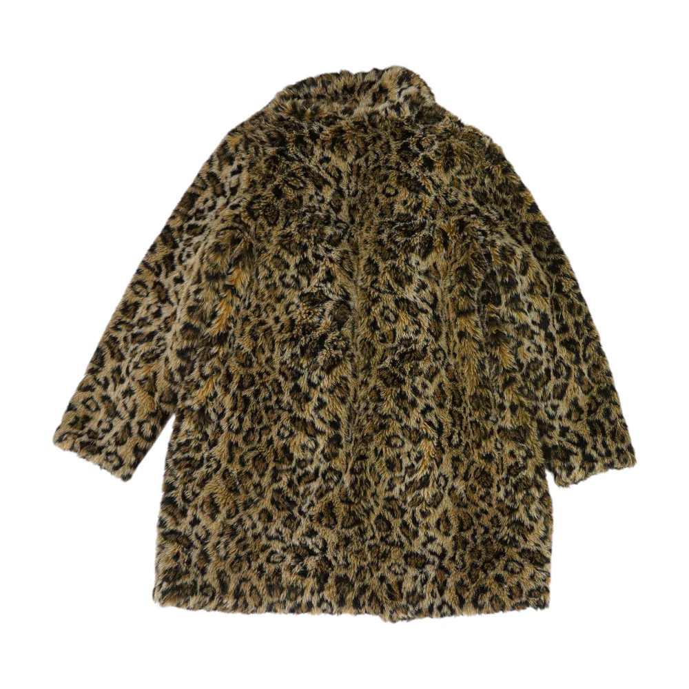 Brown Animal Print Coat - Image 2