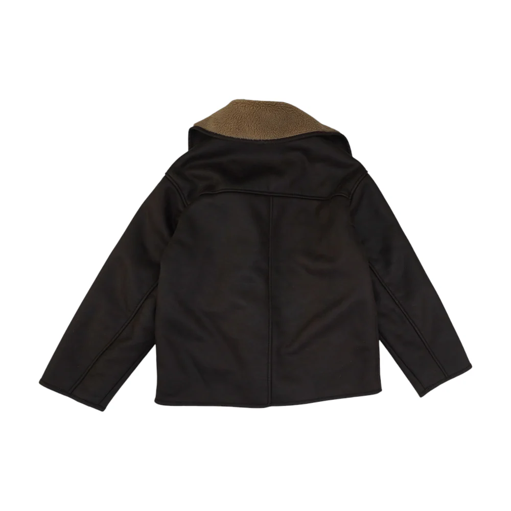 Brown Solid Jacket - Image 2