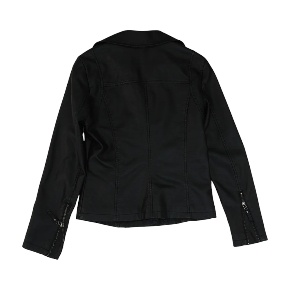 Black Solid Jacket - Image 2