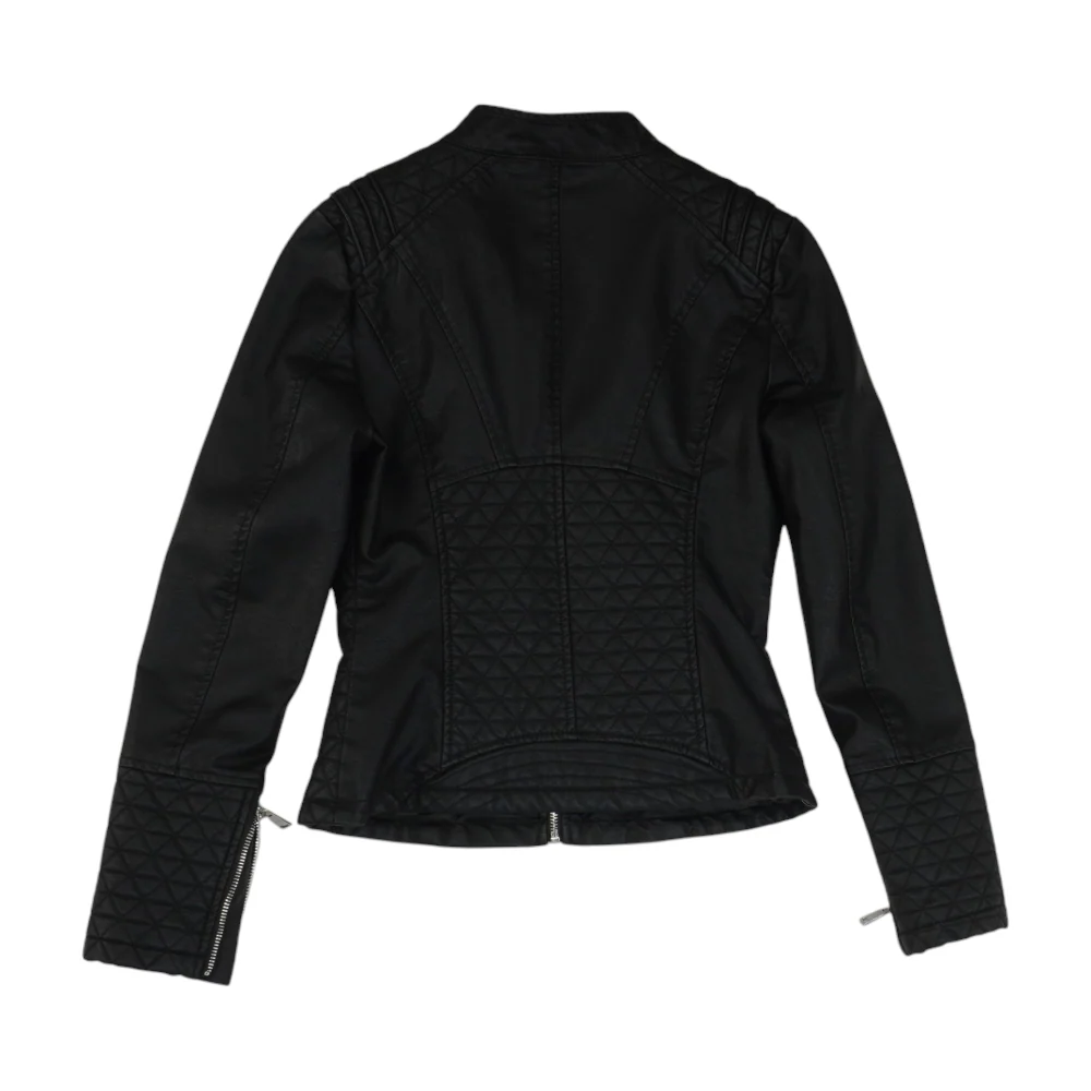 Black Solid Jacket - Image 2
