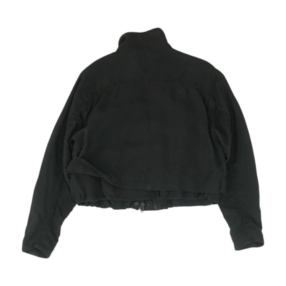 Black Solid Active Jacket - Image 2
