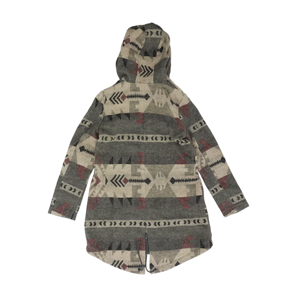 Gray Print Coat - Image 2