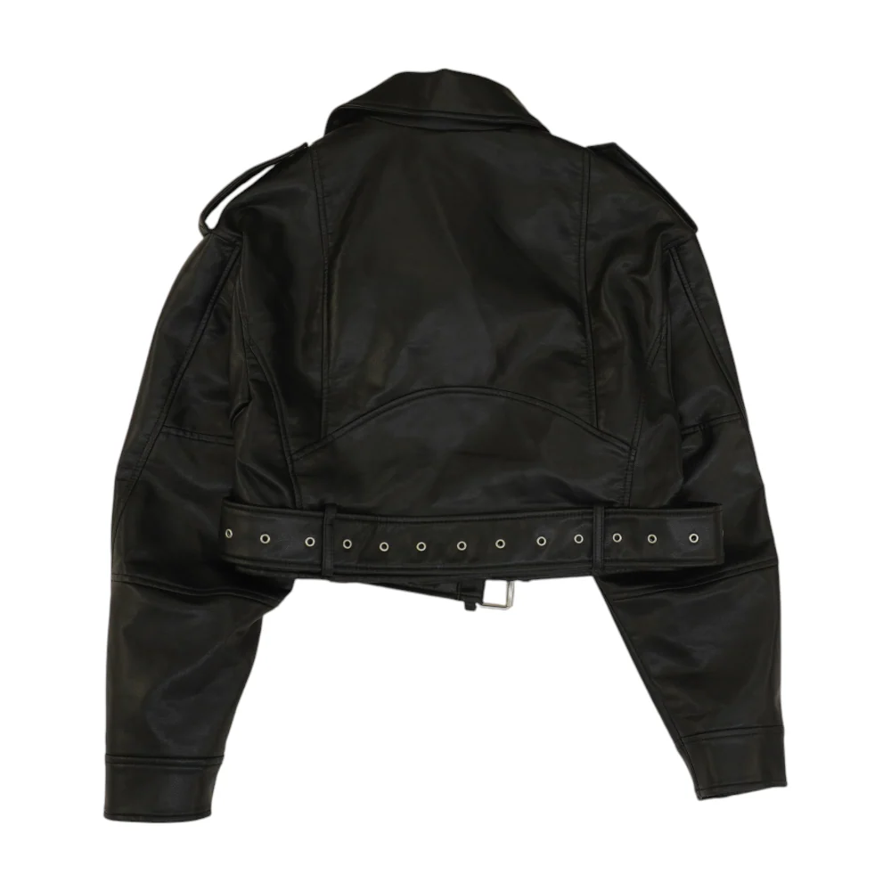 Black Solid Jacket - Image 2