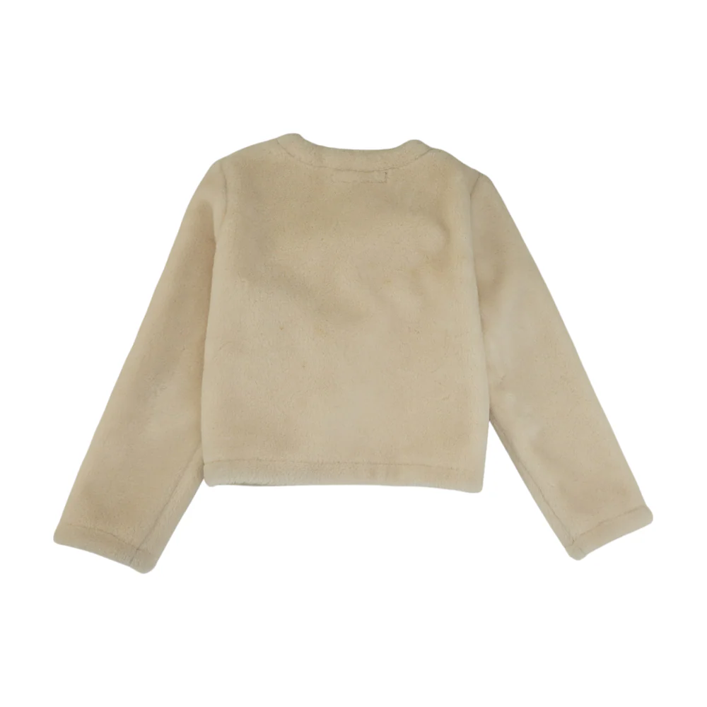 Beige Solid Jacket - Image 2