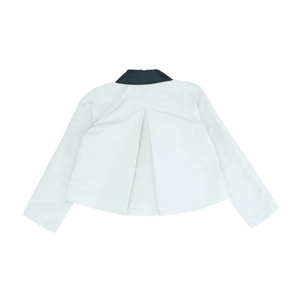 Khaki Solid Jacket - Image 2