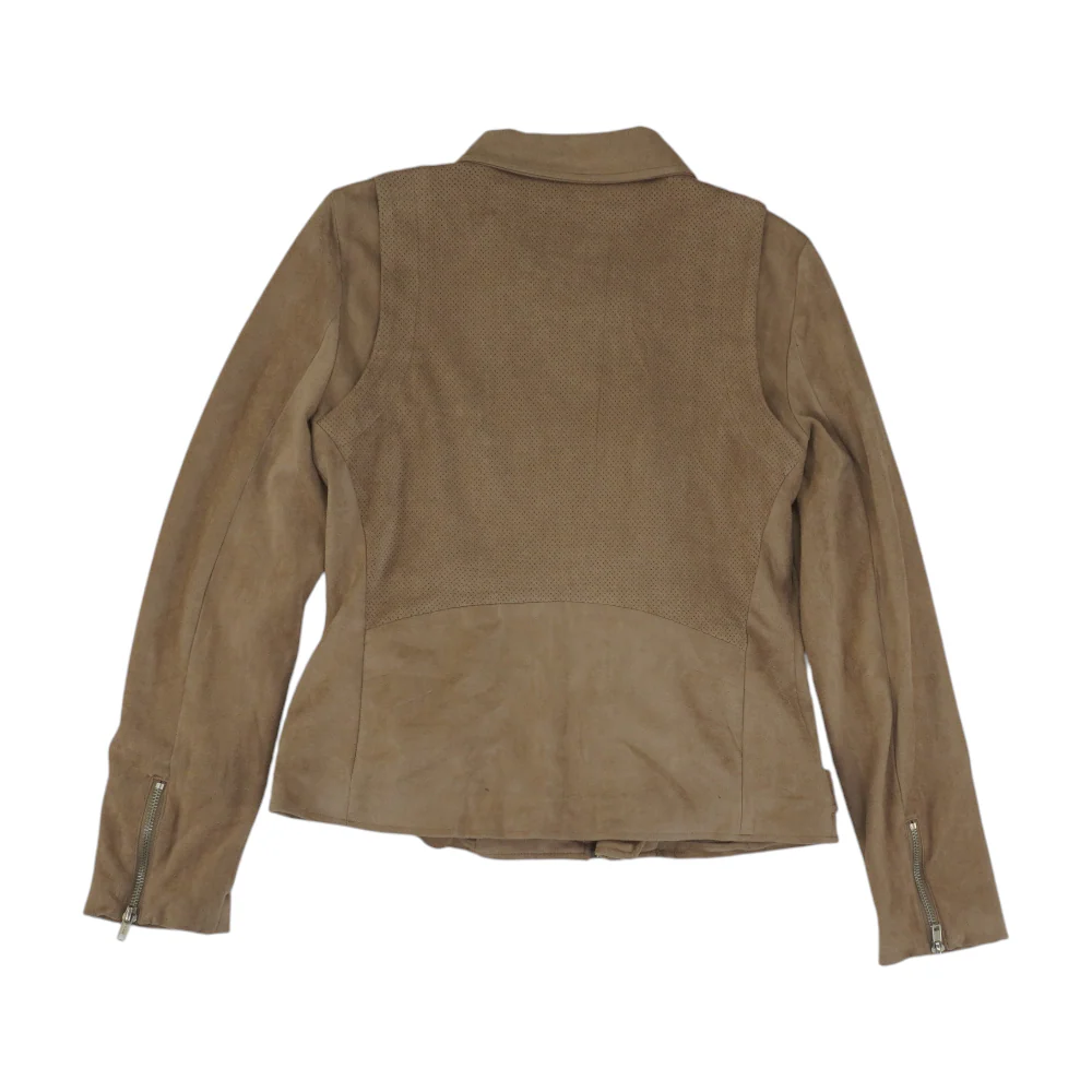 Tan Solid Jacket - Image 2