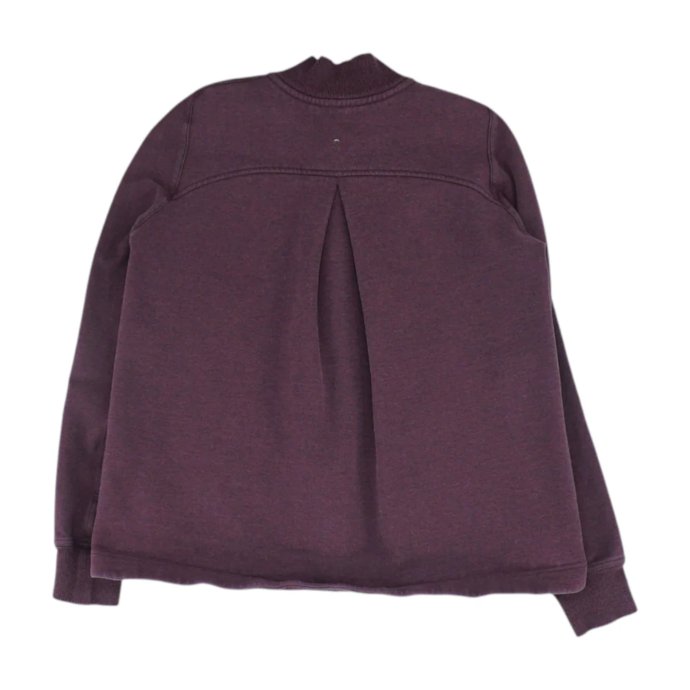 Burgundy Solid Active Jacket - Image 2