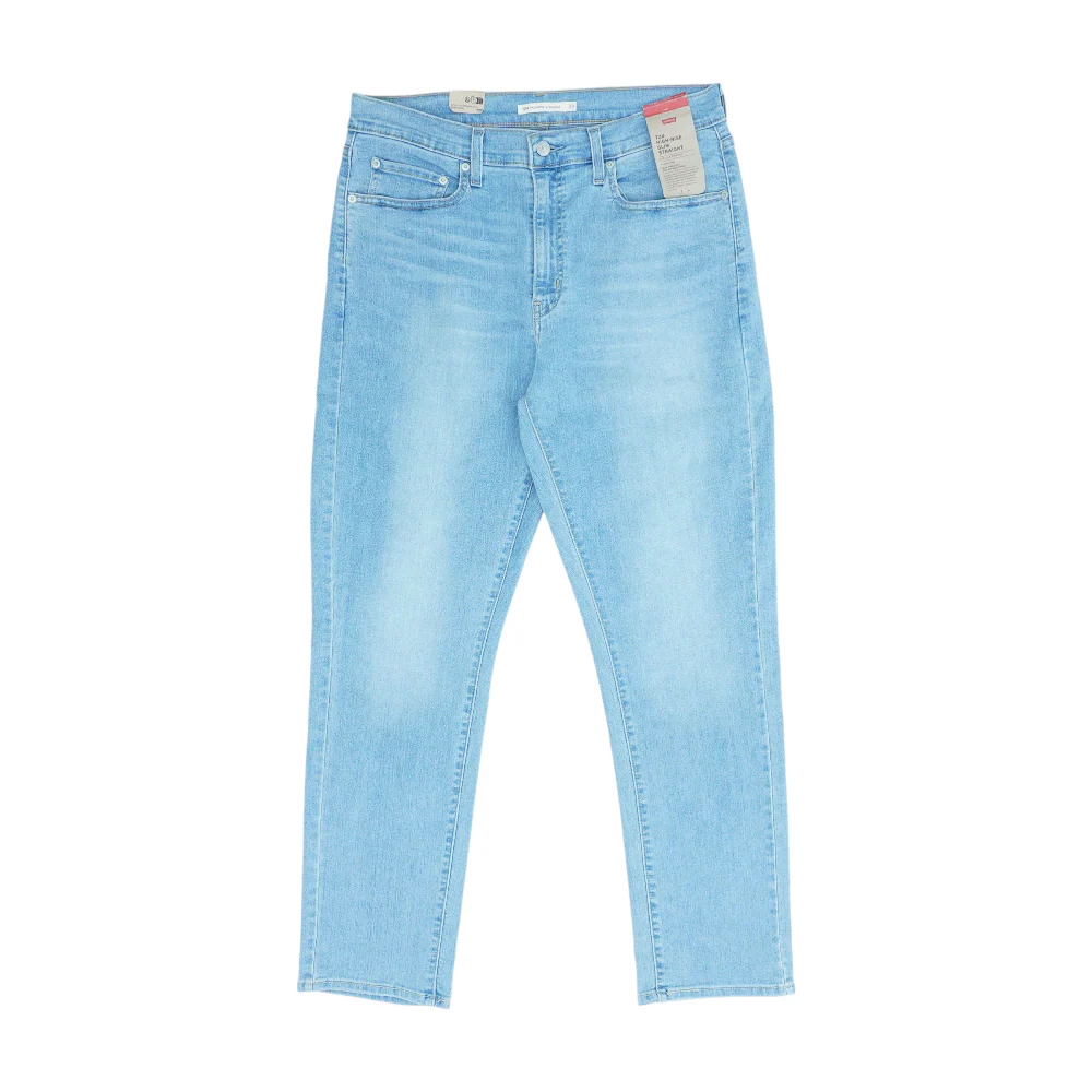 Blue Straight Jeans