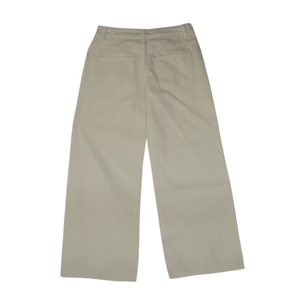 White Straight Jeans - Image 2
