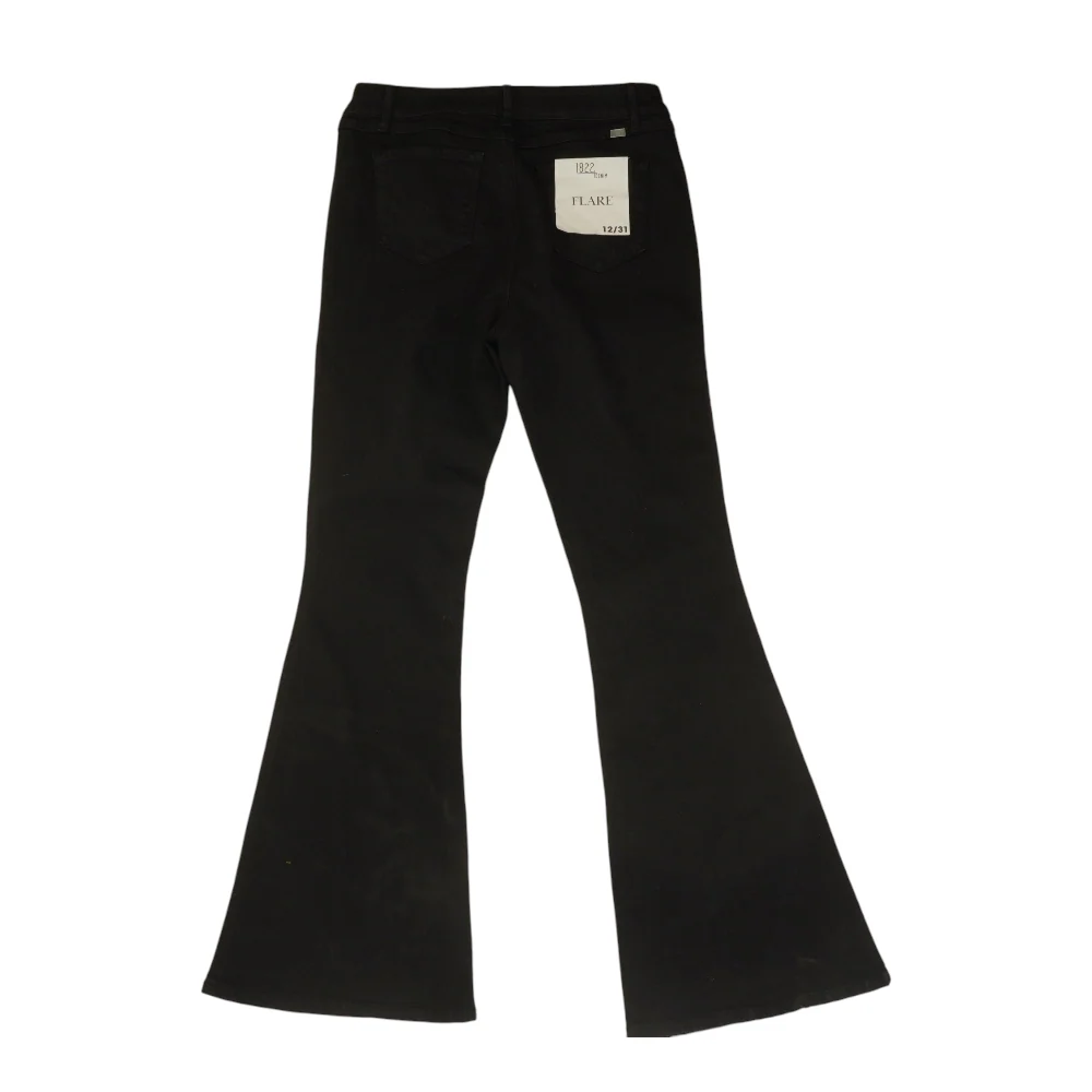 Black Wide Leg Jeans - Image 2