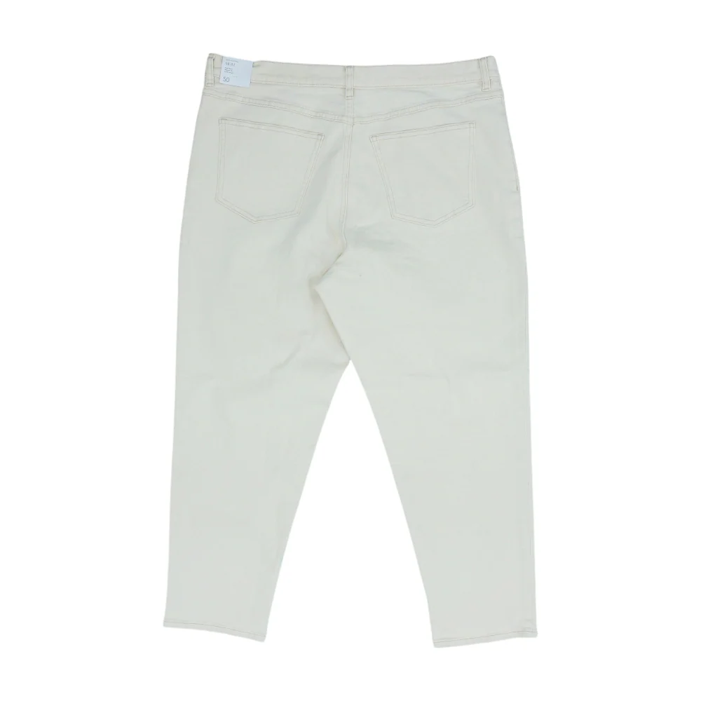 Beige Plus Regular Jeans - Image 2