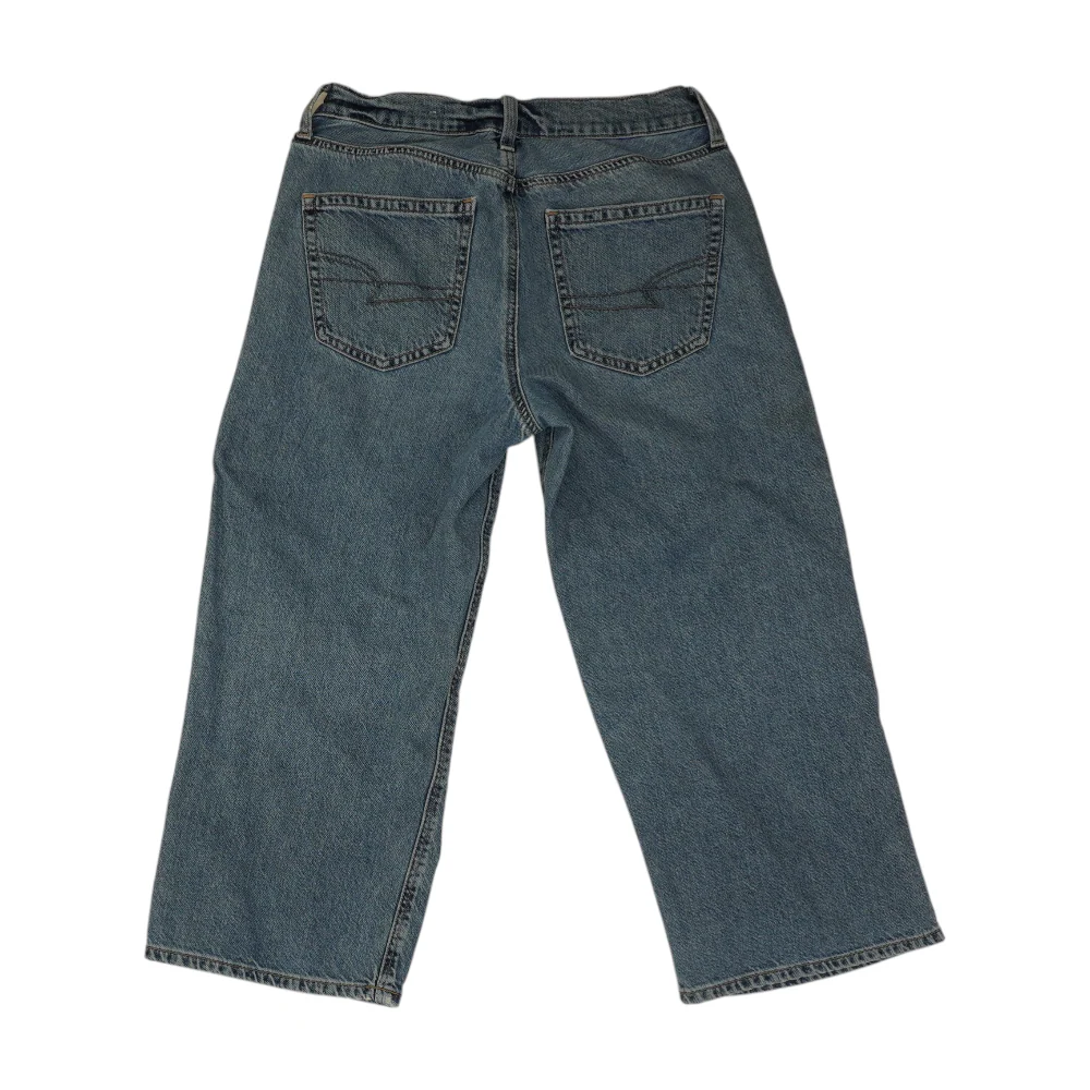 Blue Wide Leg Jeans - Image 2