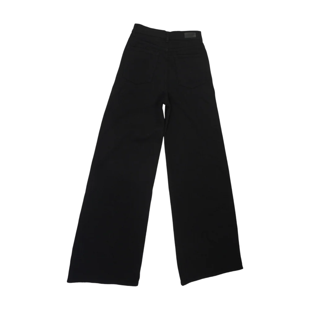 Black Wide Leg Jeans - Image 2