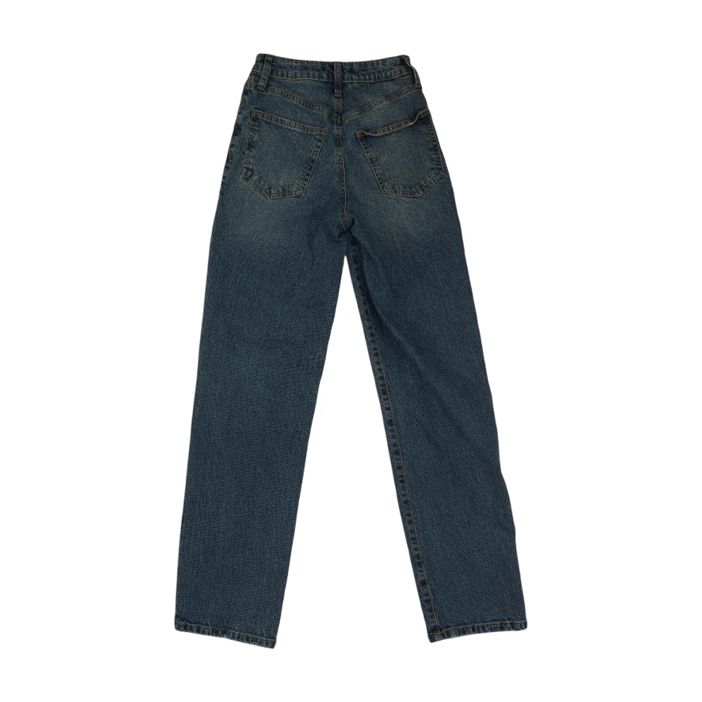 Blue Straight Jeans - Image 2